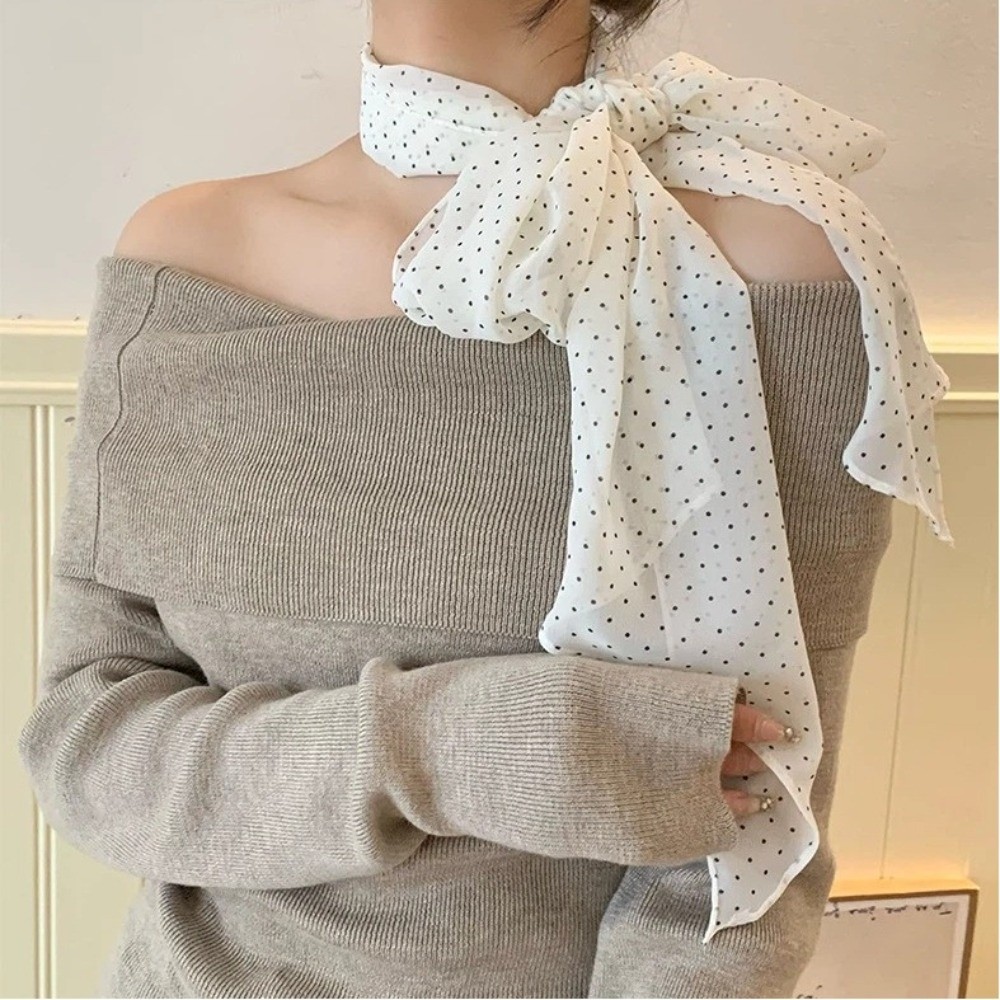 แฟชั่นผ้าคาดศีรษะลายจุดผ้าพันค - Headband Summer Knit บทวิจารณ์และราคา