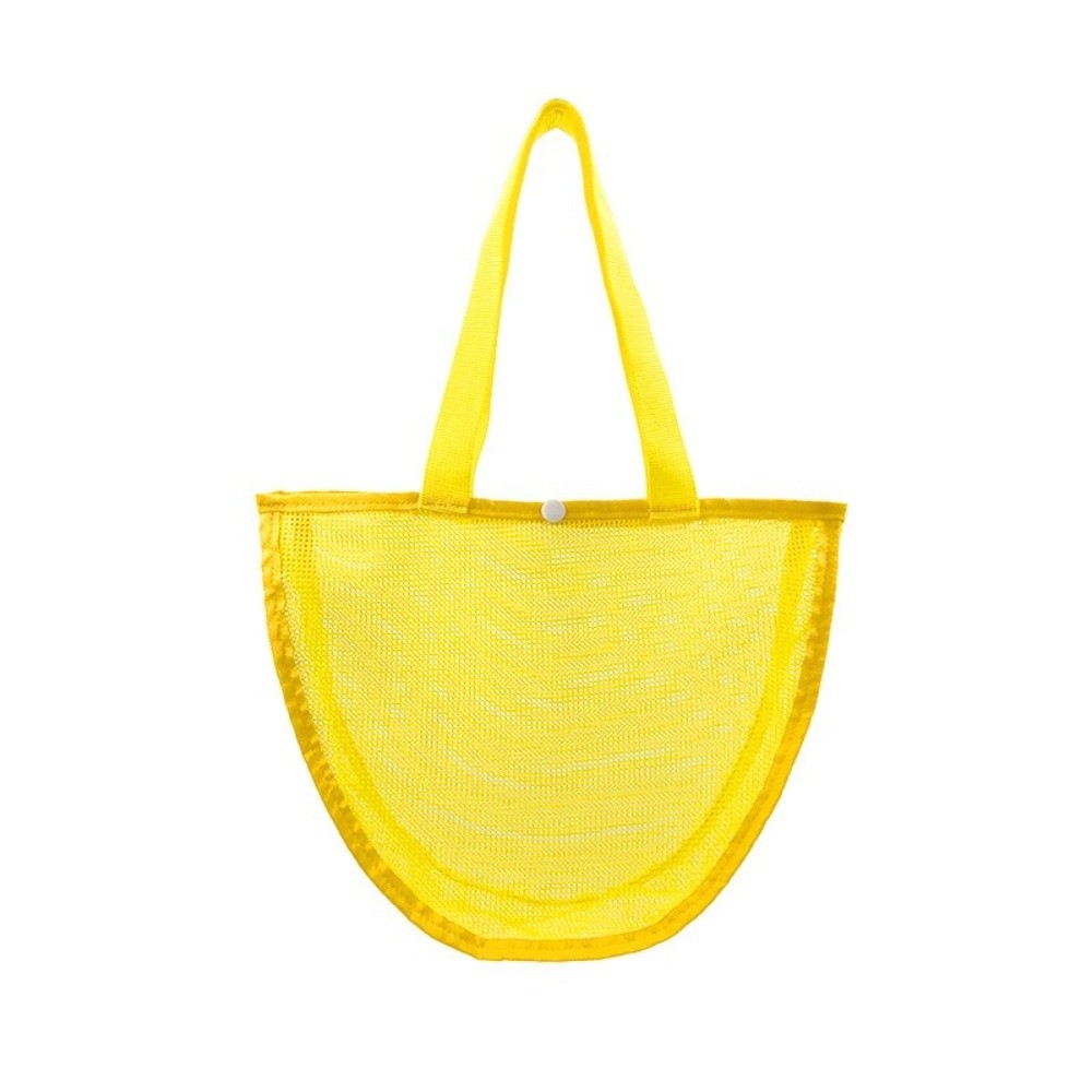 กระเป๋าตาข่ายสีพื้นน้ำหนักเบา  - Tote Bag Beach บทวิจารณ์และราคา